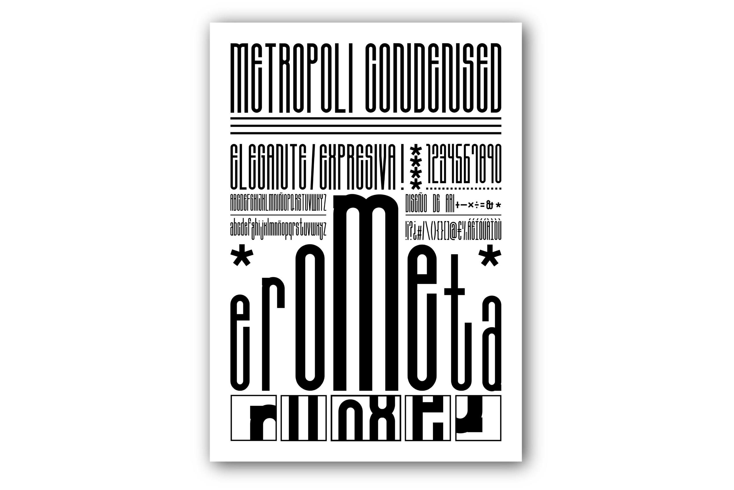 Metropoli Condensed